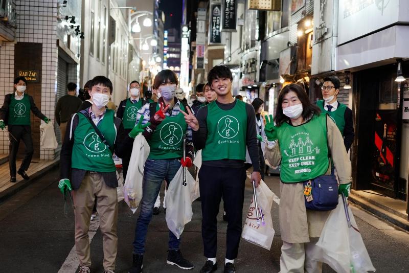 3月16日歌舞伎町お掃除画像