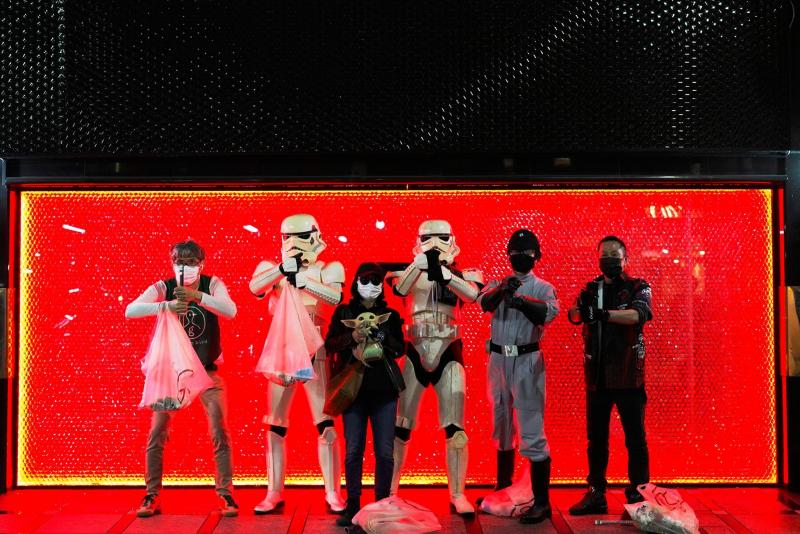 3月16日歌舞伎町お掃除画像