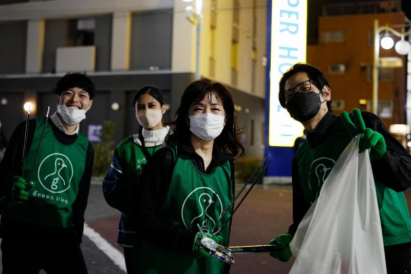 3月16日歌舞伎町お掃除画像