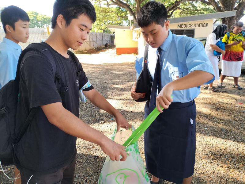 フィジーチーム第34回ボランティア活動画像