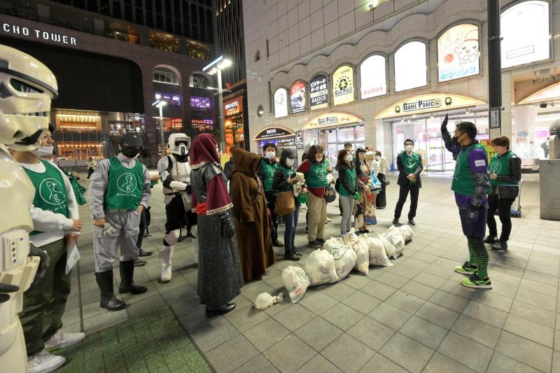 4月4日歌舞伎町お掃除画像