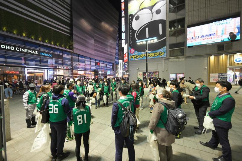 4月4日歌舞伎町お掃除画像