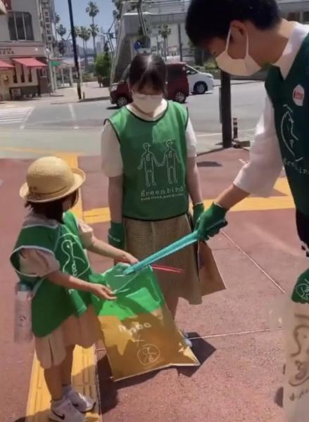 【徳島】徳島駅前おそうじ画像