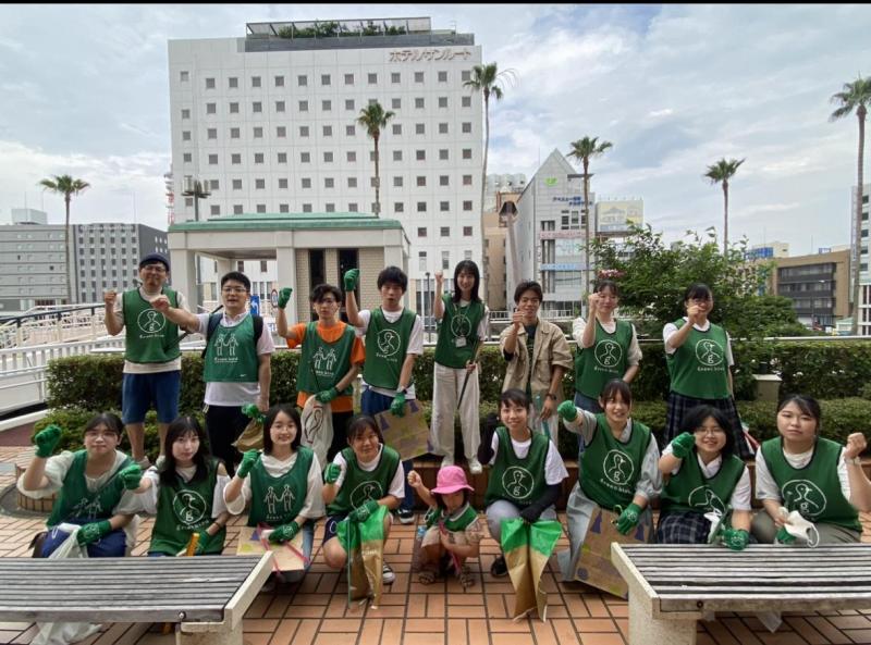 【徳島】徳島駅前おそうじ画像