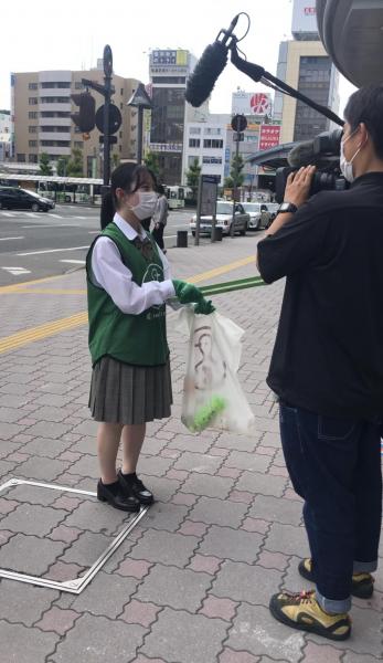 【徳島】徳島駅前おそうじ画像