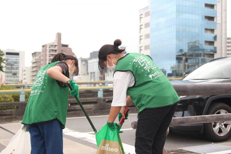 【徳島】徳島駅前おそうじ画像