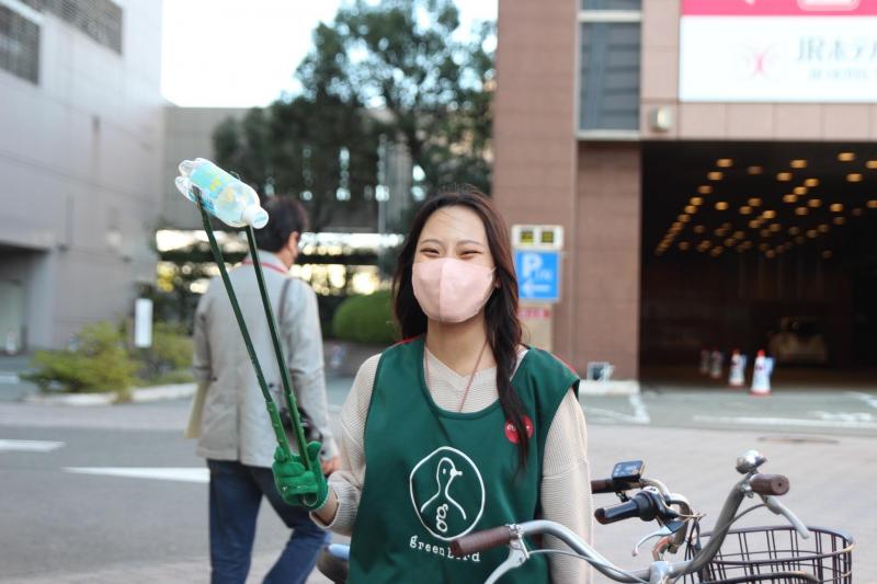 【徳島】徳島駅前おそうじ画像