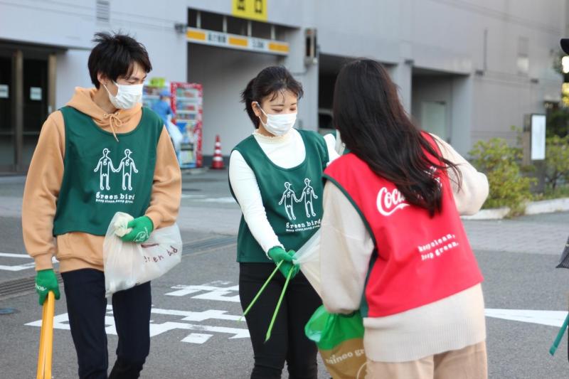 【徳島】徳島駅前おそうじ画像