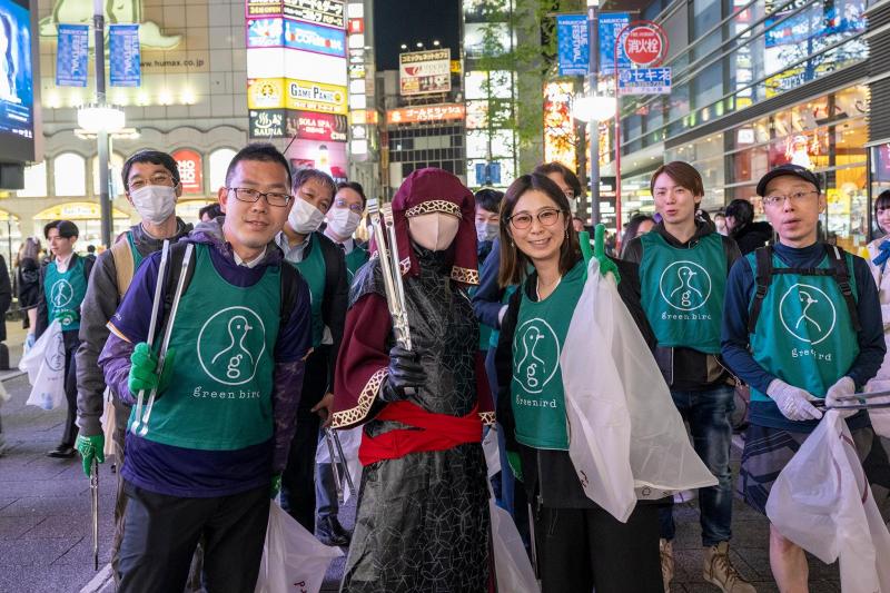 4月18日歌舞伎町お掃除画像