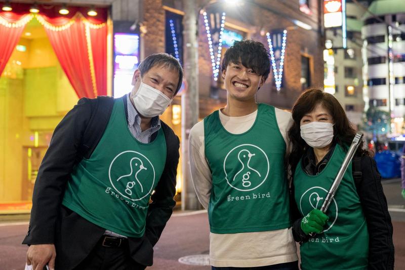 4月18日歌舞伎町お掃除画像