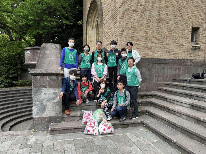 4月早稲田お掃除画像