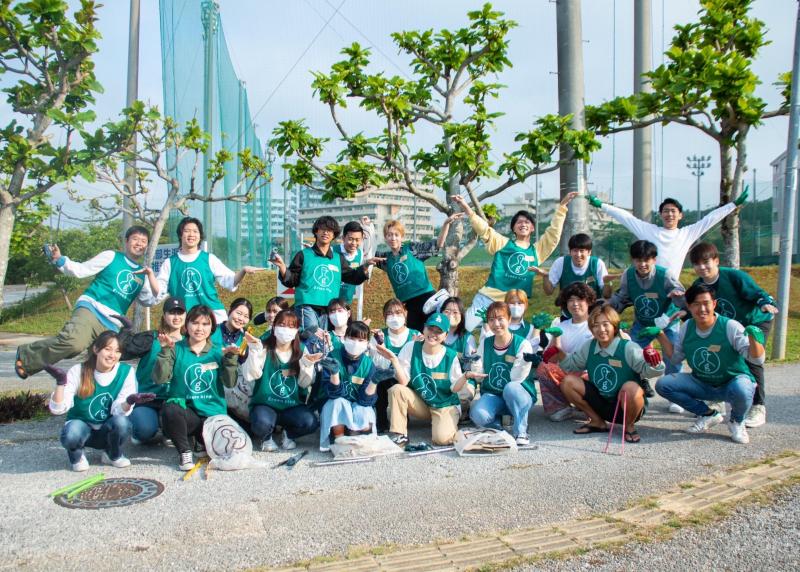 【沖縄】名桜大学掃除画像