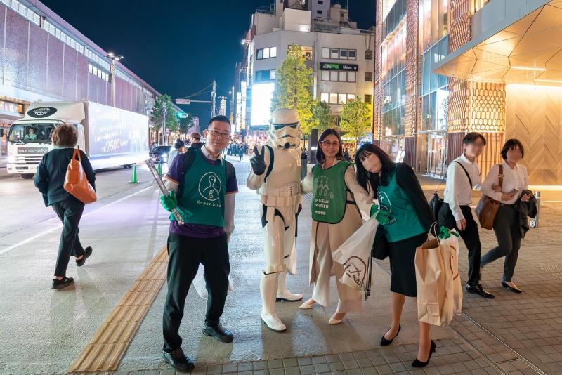 5月9日歌舞伎町お掃除画像