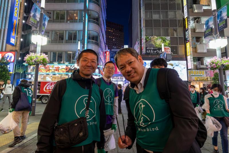 5月9日歌舞伎町お掃除画像