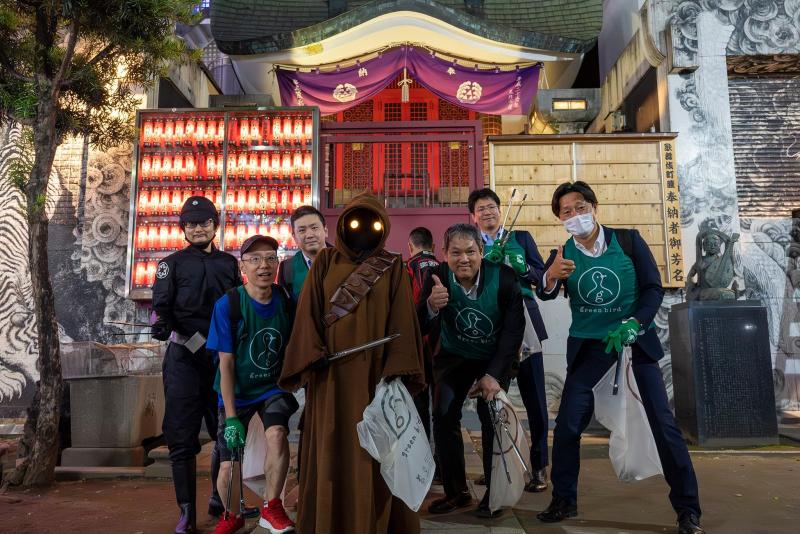 5月9日歌舞伎町お掃除画像