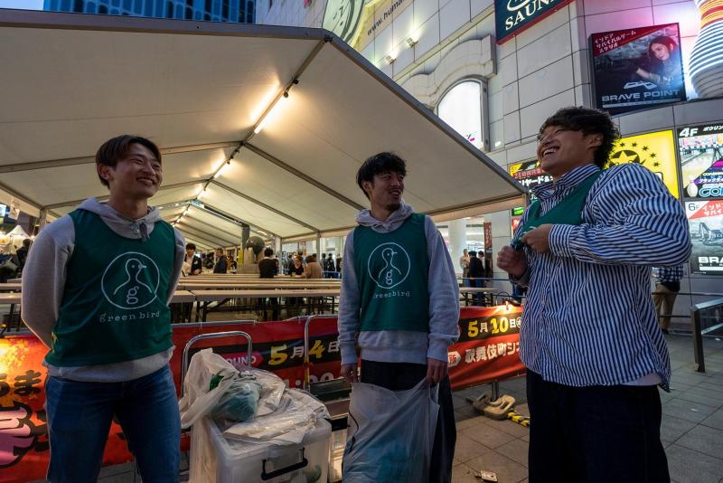 5月9日歌舞伎町お掃除画像