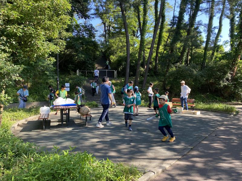 ひのきやまPARKイベントでお掃除！画像