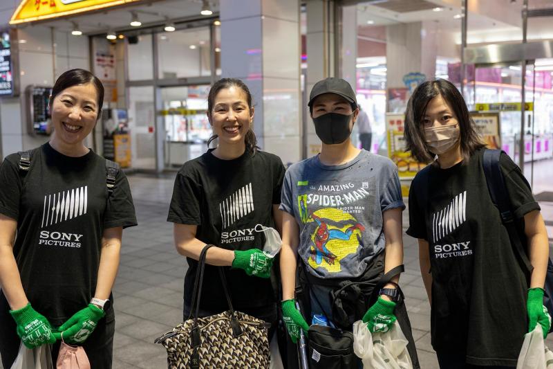 6月20日歌舞伎町お掃除画像