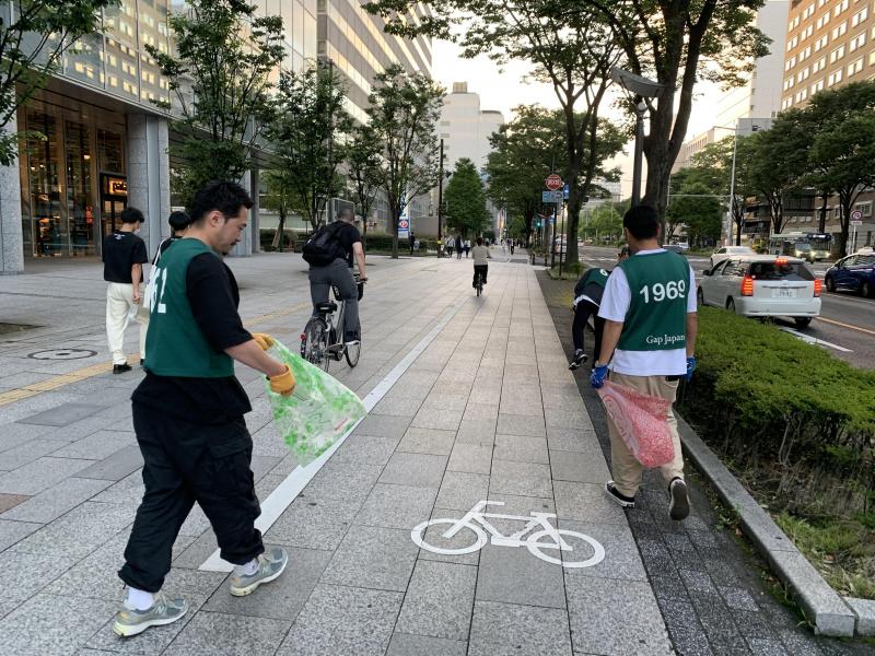 仙台夜掃除画像