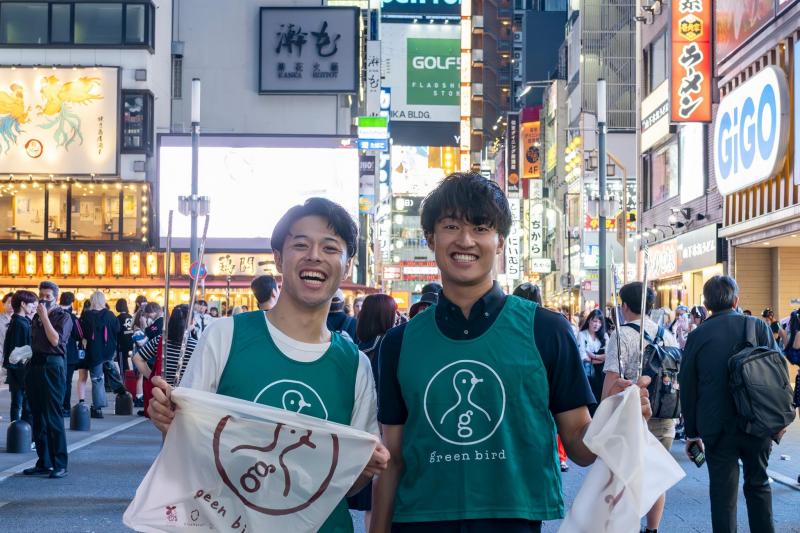 7月4日歌舞伎町お掃除画像