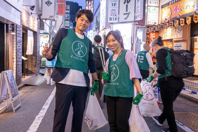 7月4日歌舞伎町お掃除画像