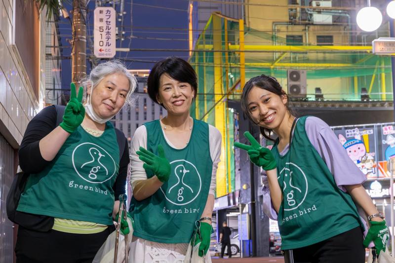 7月4日歌舞伎町お掃除画像