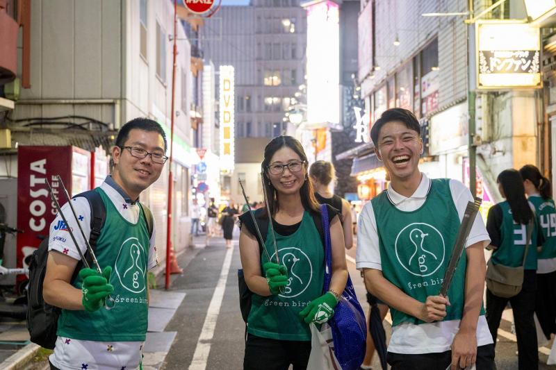 7月18日歌舞伎町お掃除画像