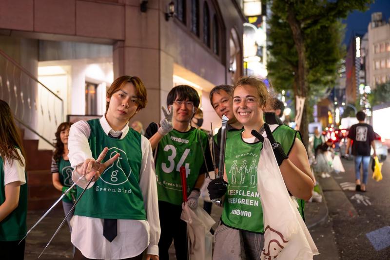 7月18日歌舞伎町お掃除画像