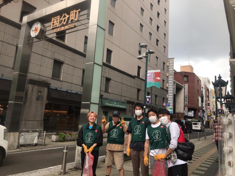 吸い殻隊大活躍！画像