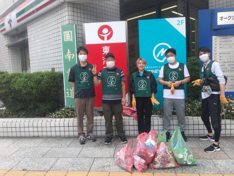 吸い殻隊大活躍！画像