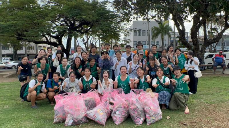 第38回フィジーチームボランティア活動画像