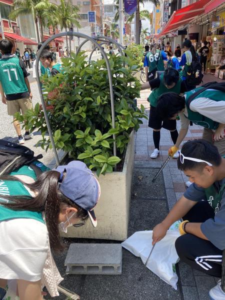 【沖縄那覇】第51回　灼熱！歩行者天国おそうじ！画像