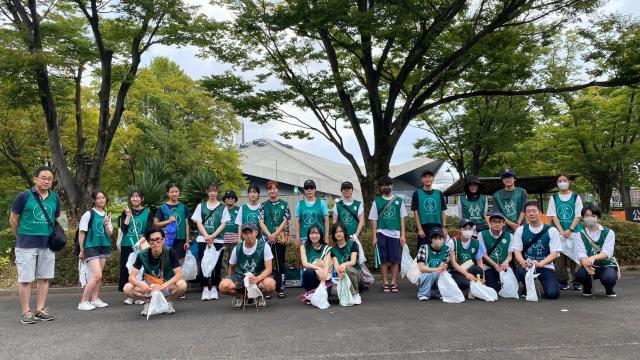 駒沢公園おそうじ