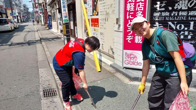 国分町本格そうじ！画像