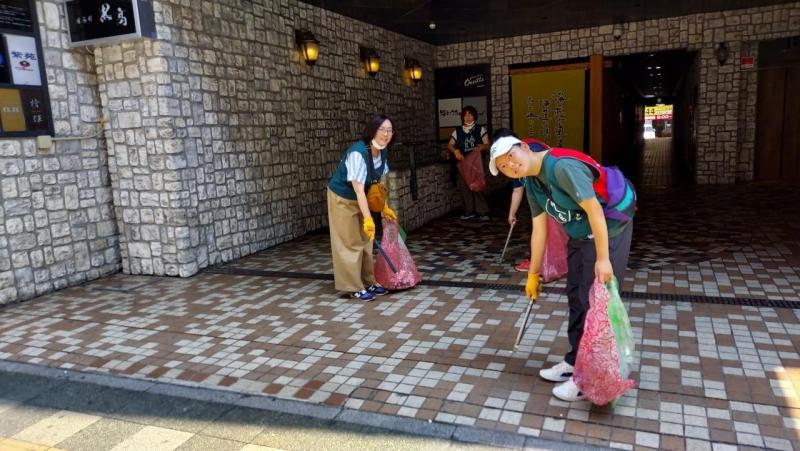 国分町本格そうじ！画像