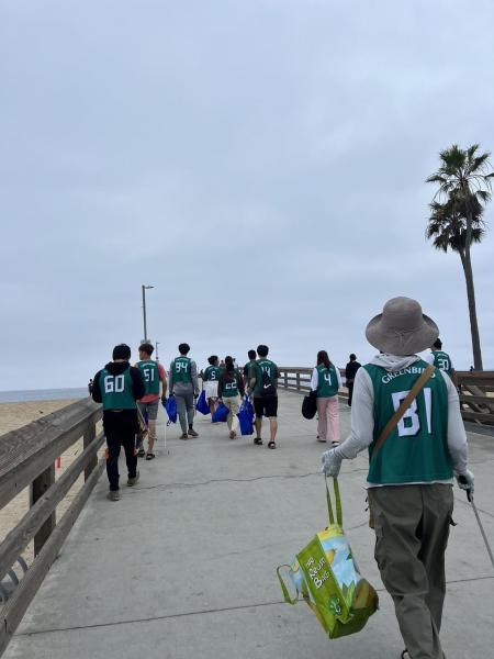 ビーチクリーンアップ画像