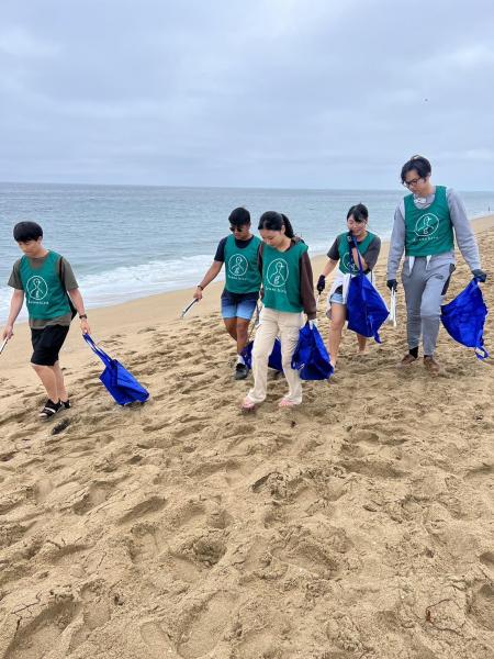 ビーチクリーンアップ画像