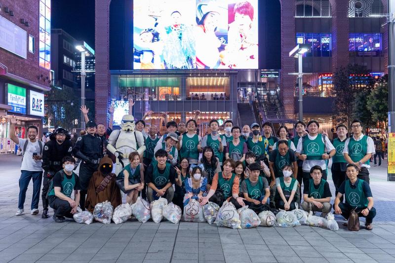 9月5日歌舞伎町お掃除画像