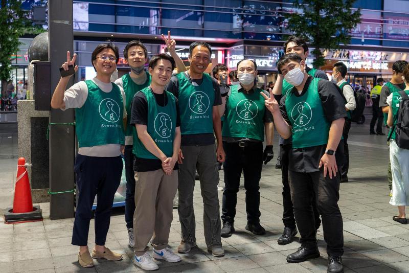 9月5日歌舞伎町お掃除画像