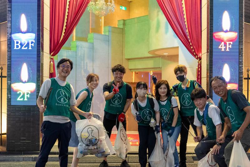 9月5日歌舞伎町お掃除画像