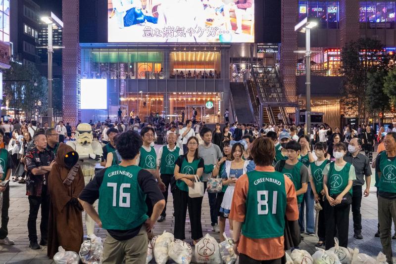 9月5日歌舞伎町お掃除画像