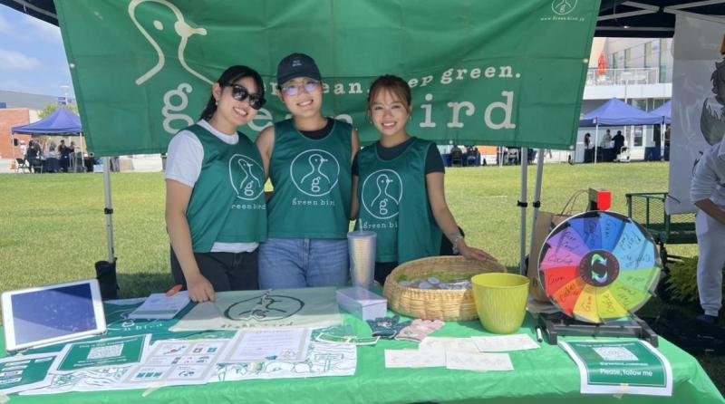 Orange Coast College でのイベントに、Green Birdも参加しました画像