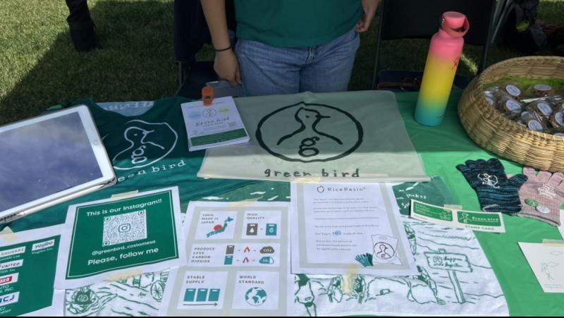 Orange Coast College でのイベントに、Green Birdも参加しました画像