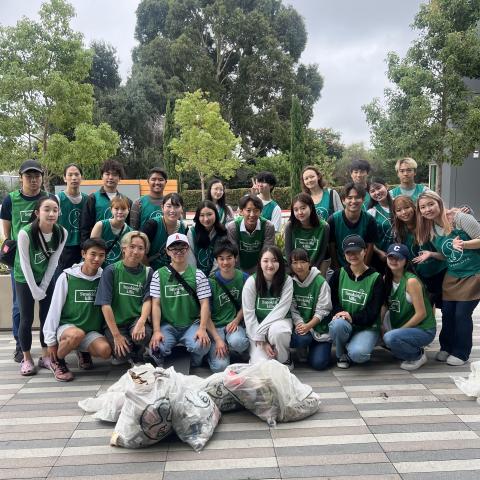 FR2コラボ清掃！