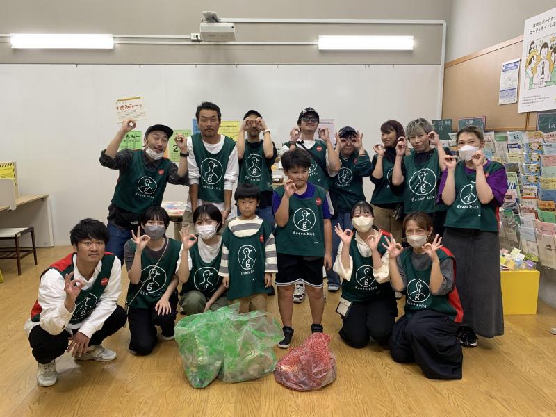 秋の仙台夜掃除画像