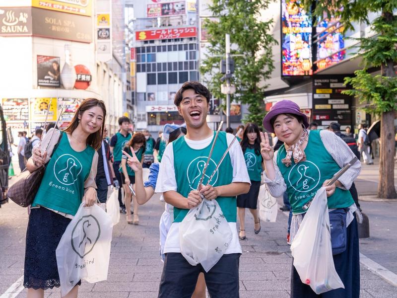 9月19日歌舞伎町お掃除画像