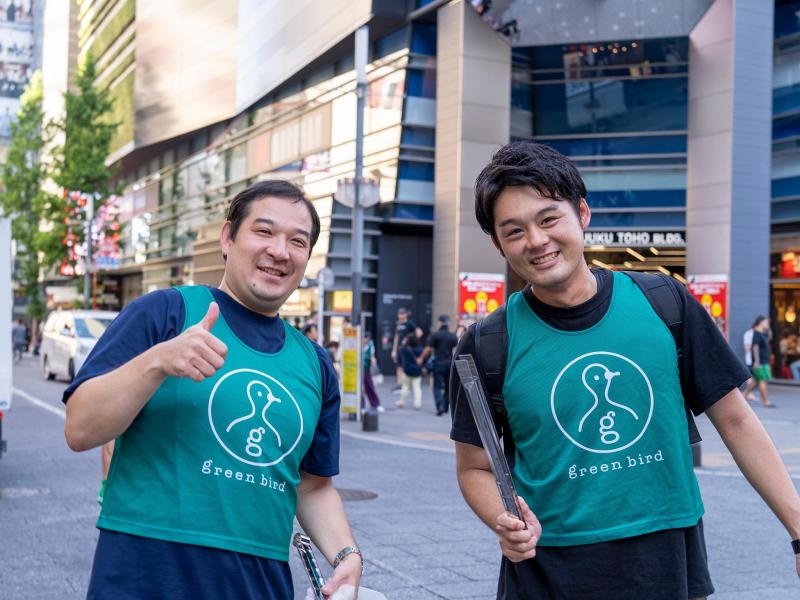 9月19日歌舞伎町お掃除画像