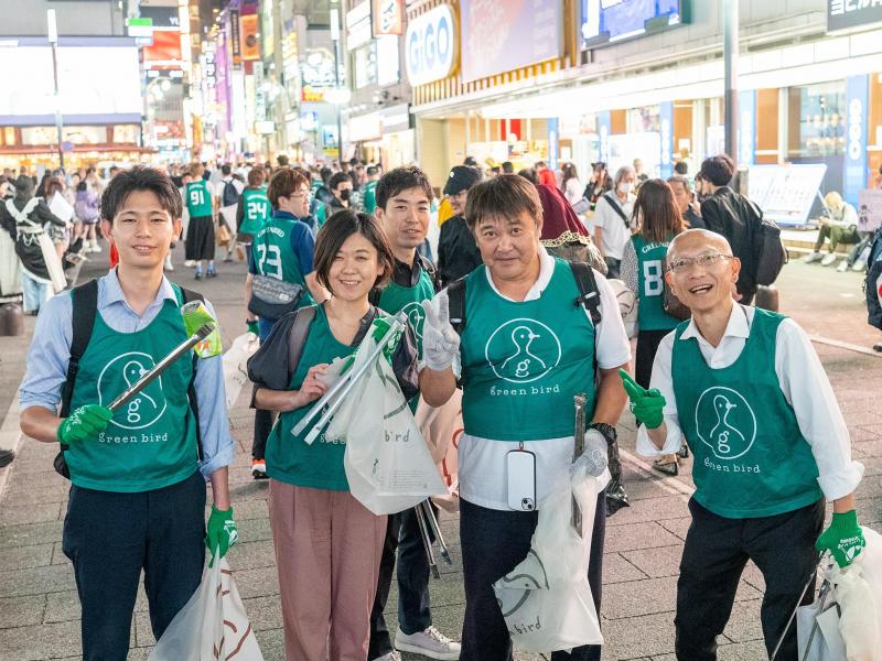 10月3日歌舞伎町お掃除画像
