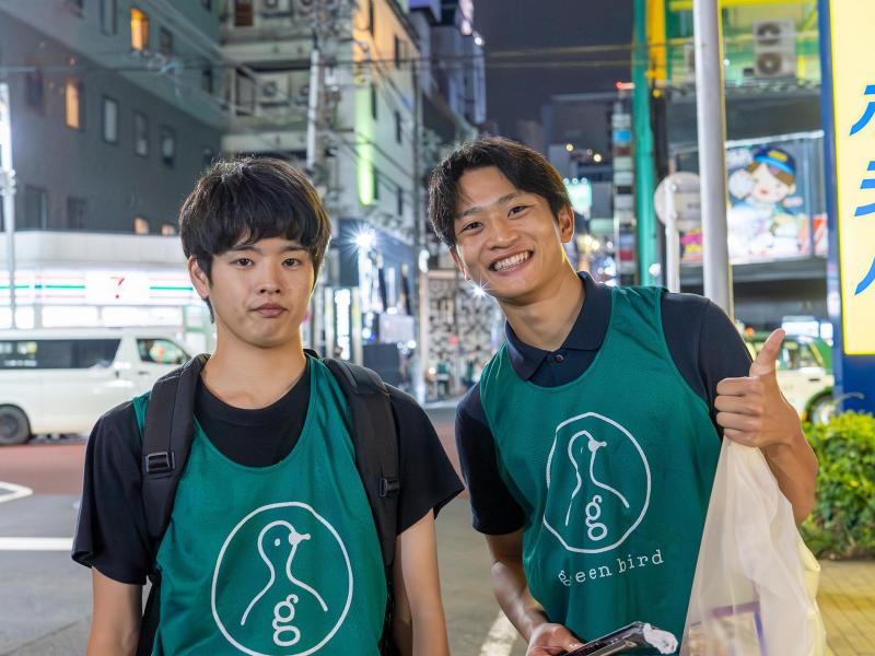 10月3日歌舞伎町お掃除画像