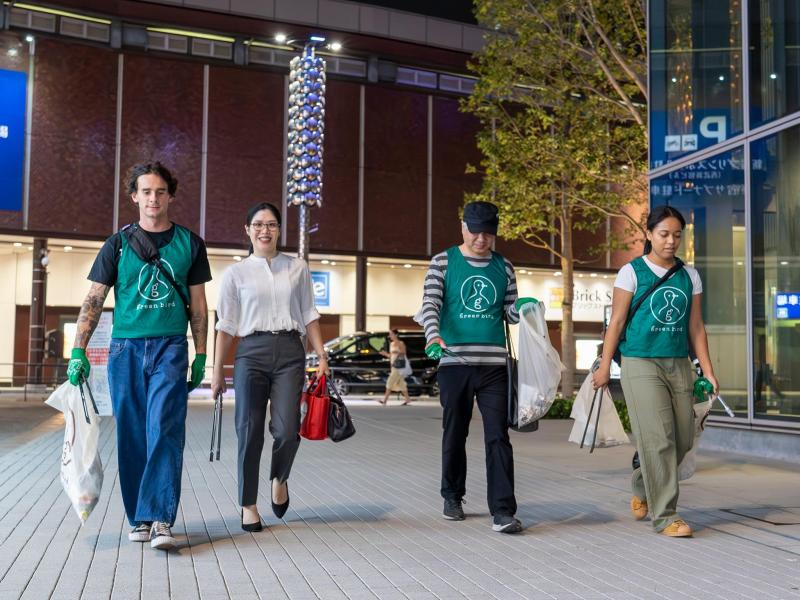 10月3日歌舞伎町お掃除画像